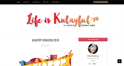 Desktop Screenshot of lifeiskulayful.com